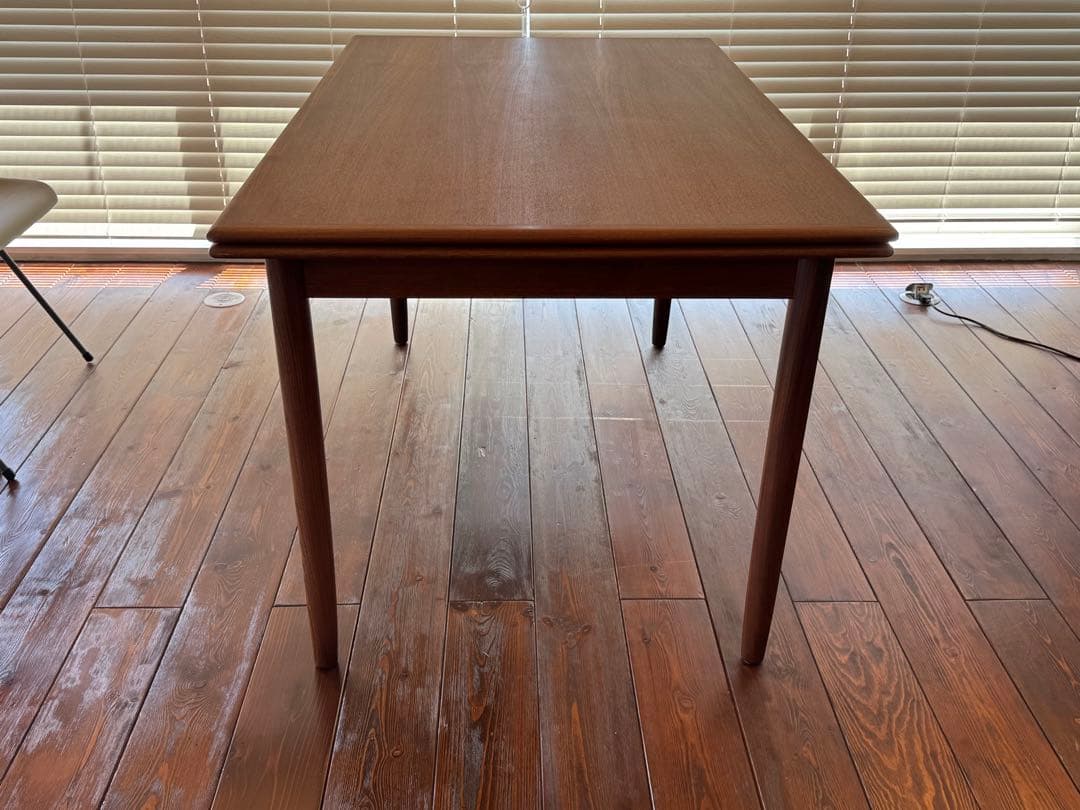 北欧 チークダイニングテーブル