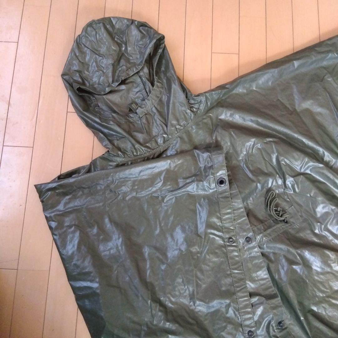 米軍 実物 レインポンチョ ナム戦