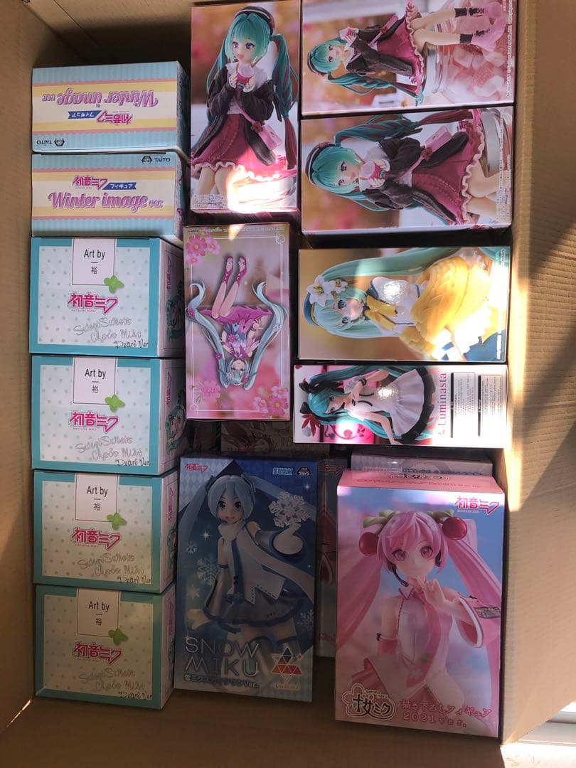 初音ミク　フィギュア　トロピカル　サンタ　クリスマス　桜ミク　雪ミク　58個