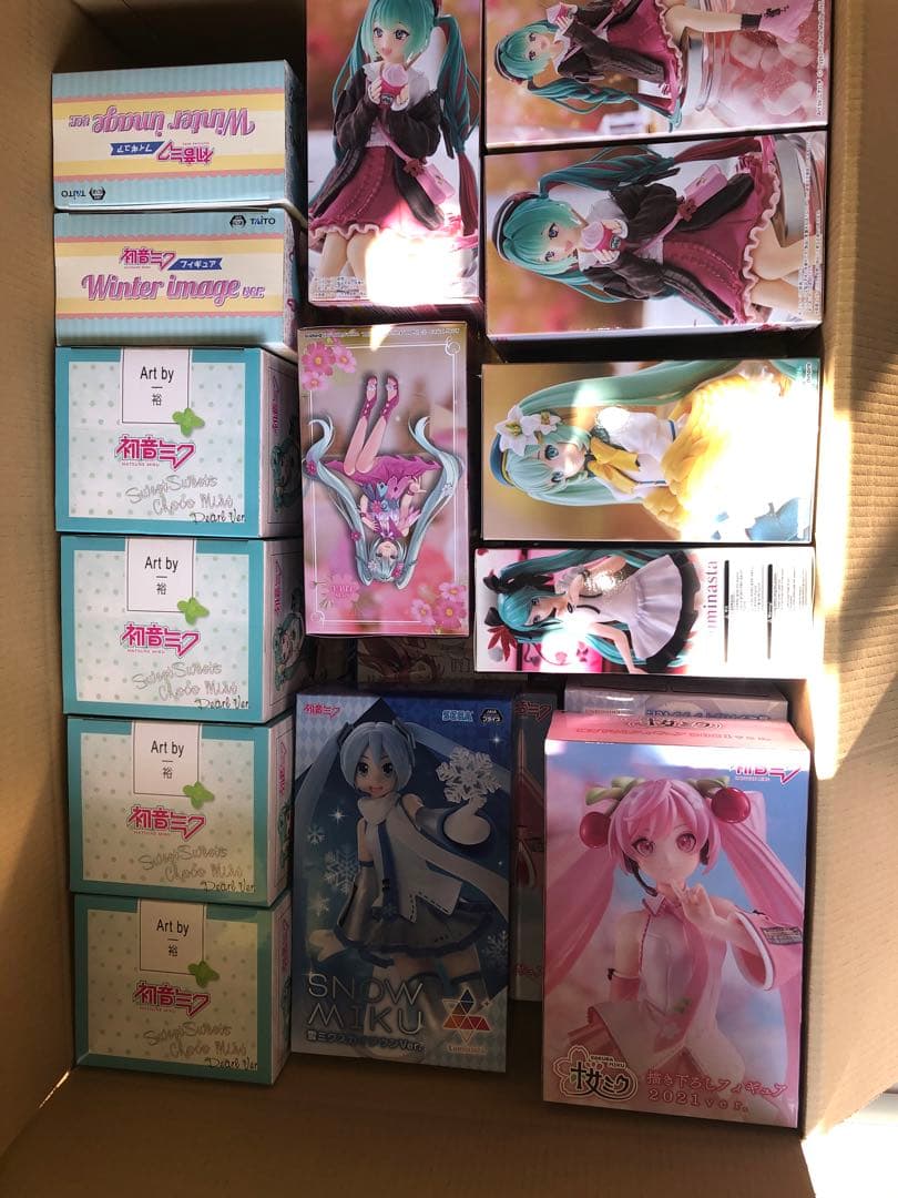 初音ミク　フィギュア　トロピカル　サンタ　クリスマス　桜ミク　雪ミク　58個