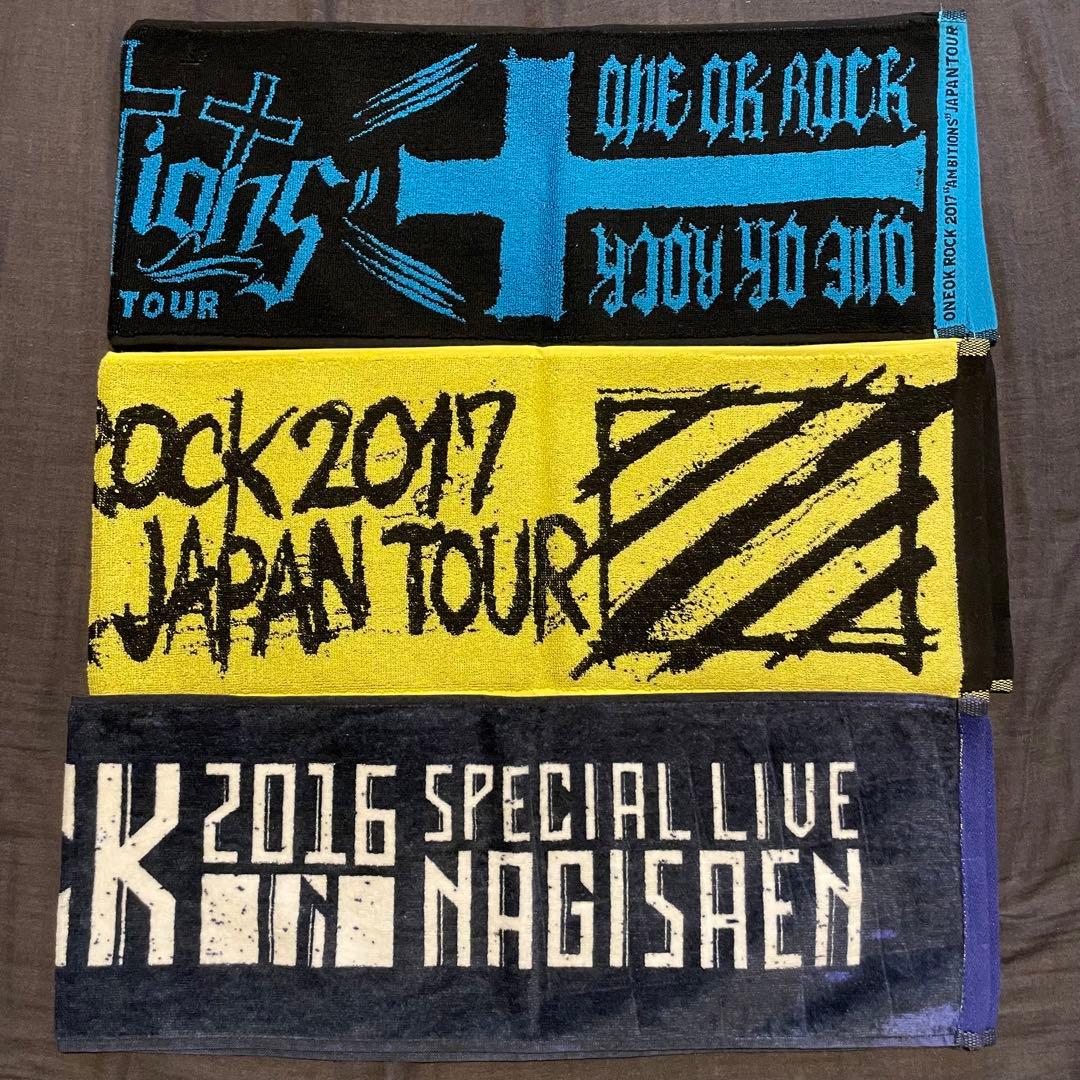 one ok rock バスタオル 2024 WORLD TOUR タレントグッズ