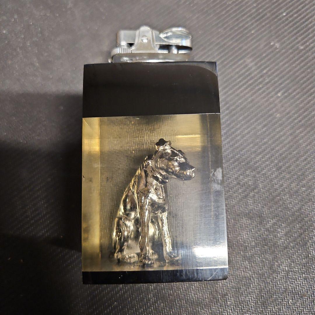 ビクター犬 ニッパー 卓上オイルライター - メルカリ