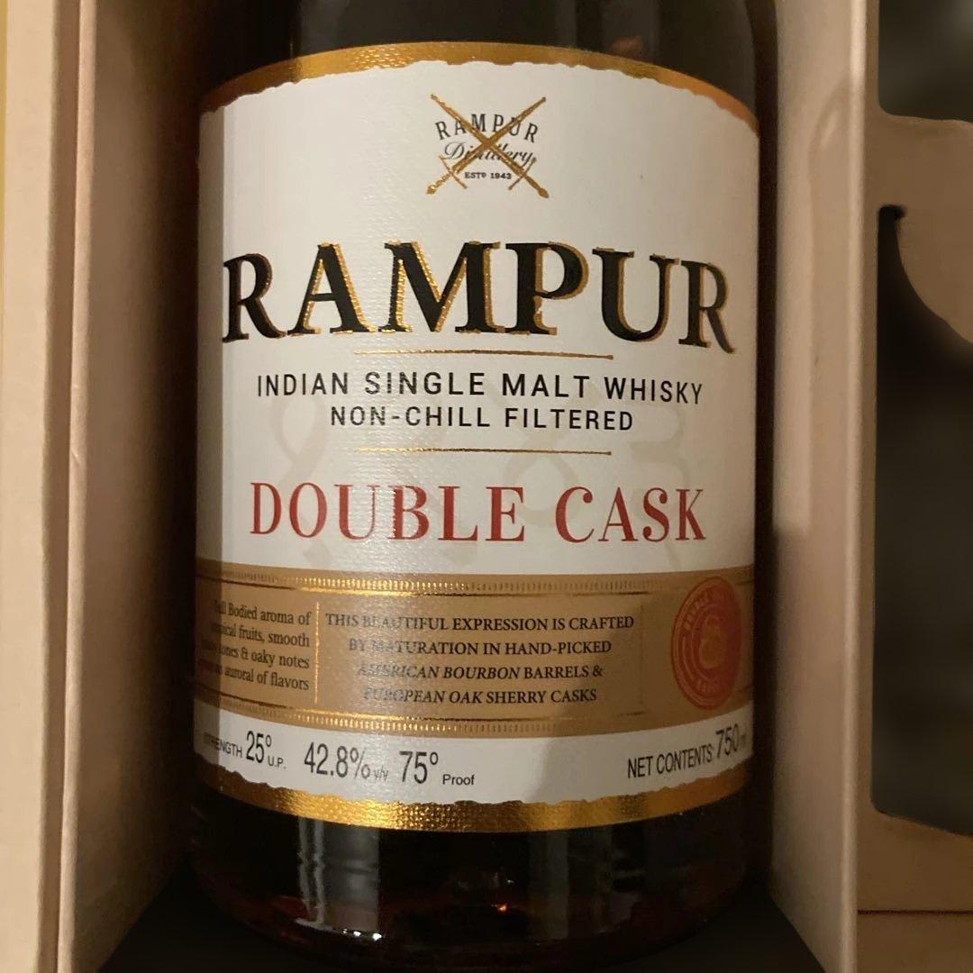 エコメルカリ便】RAMPUR DOUBLE CASK ウイスキー ギフトセットの通販は