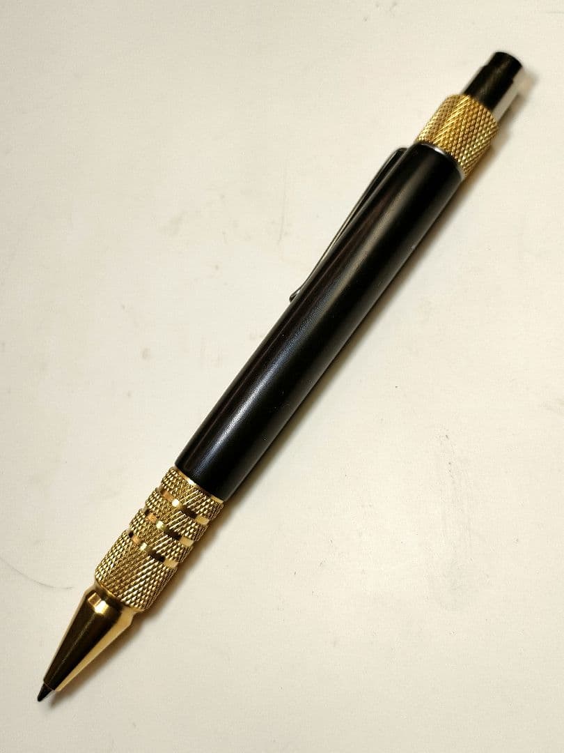 幻の銘木【青黒檀】デュラクリックボールペン