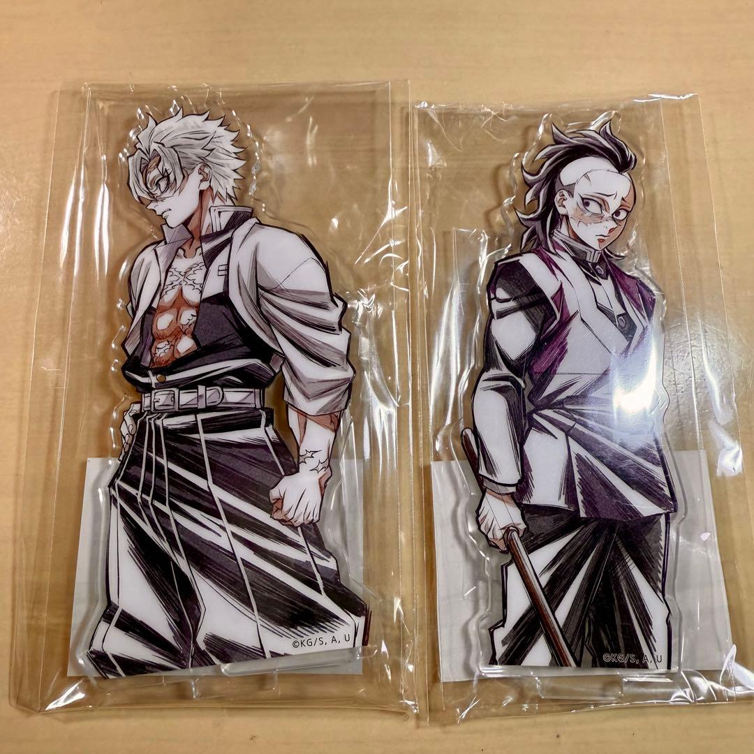 鬼滅の刃 ダイニング新店舗記念 ランダム背景付きアクリルスタンド2