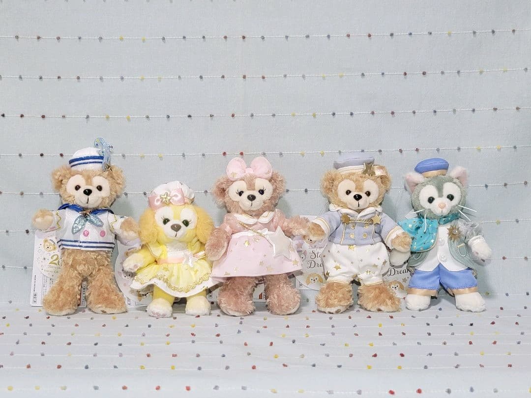 ダッフィー シェリーメイ ステラルー スターリードリームス ぬいば