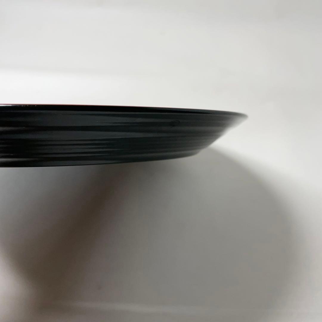 FA07④山下甫斎　独楽盆　茶道具　菓子器　丸盆