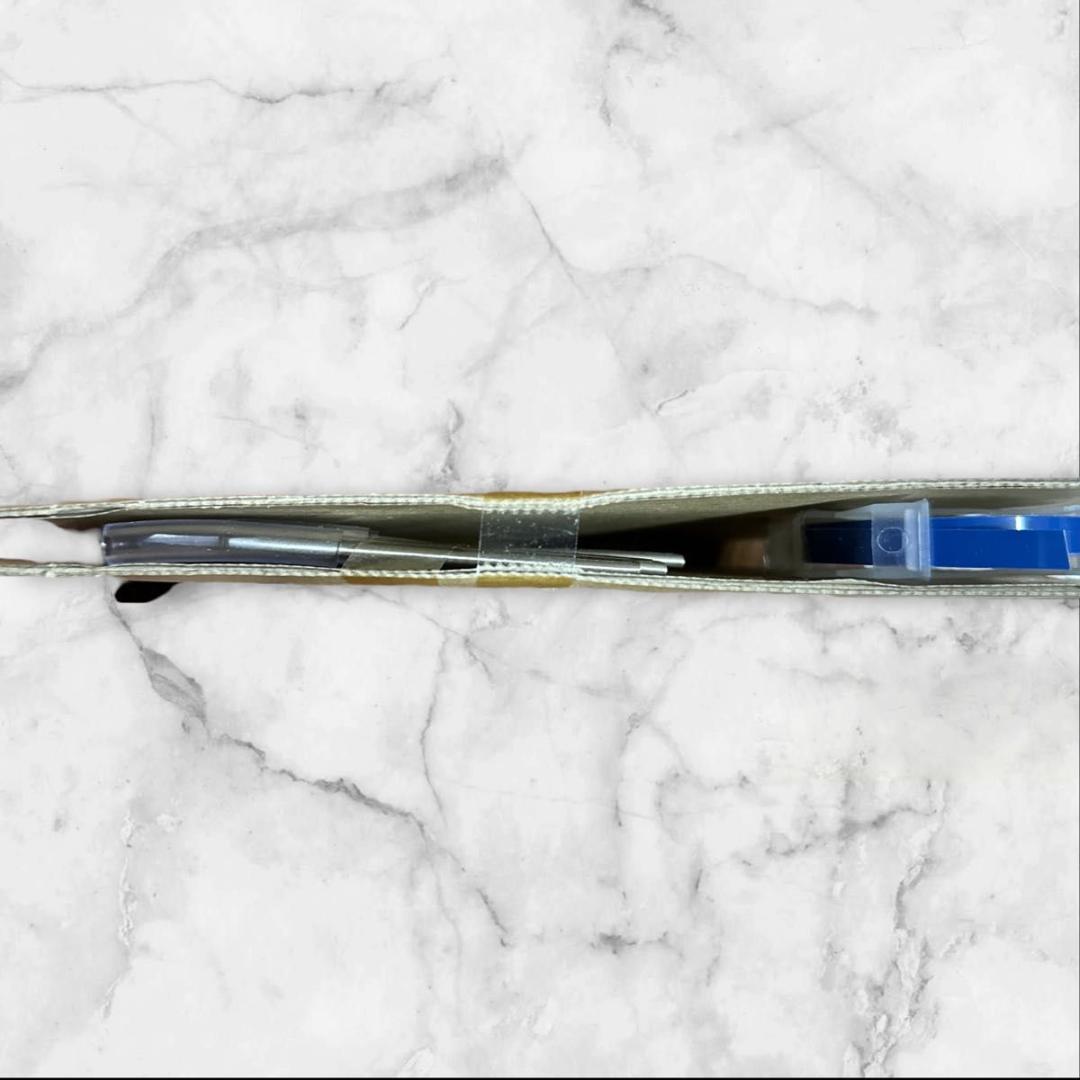 新お試しセット　スジボリ堂　BMCタガネ６本、タガネホルダー、ガイドテープ付