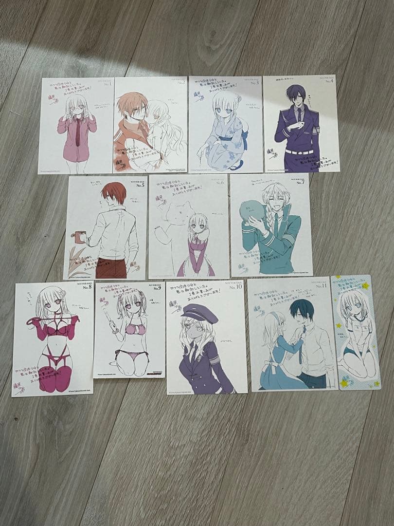 とくびぐみ クリアファイル 11種 コンプリートセット 徳川美術館