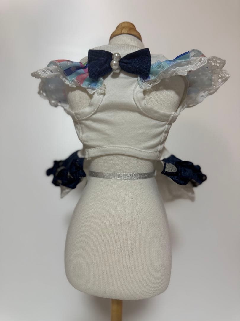 3点セット チュール ワンピース ヘッドアクセ 犬用 - 犬服