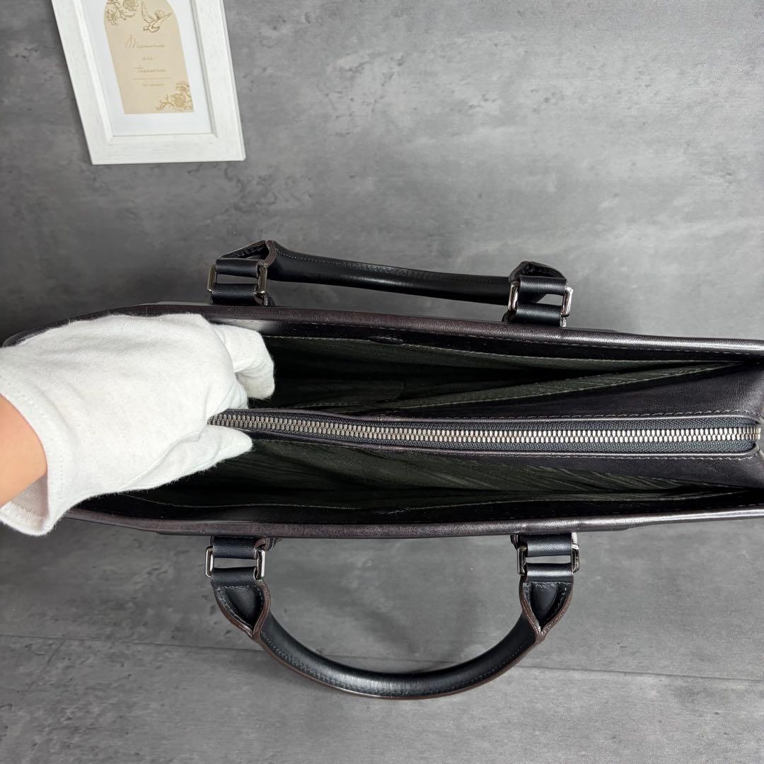 【極美品】FUJITAKA 本革 2way ブリーフケース オールレザー A4可