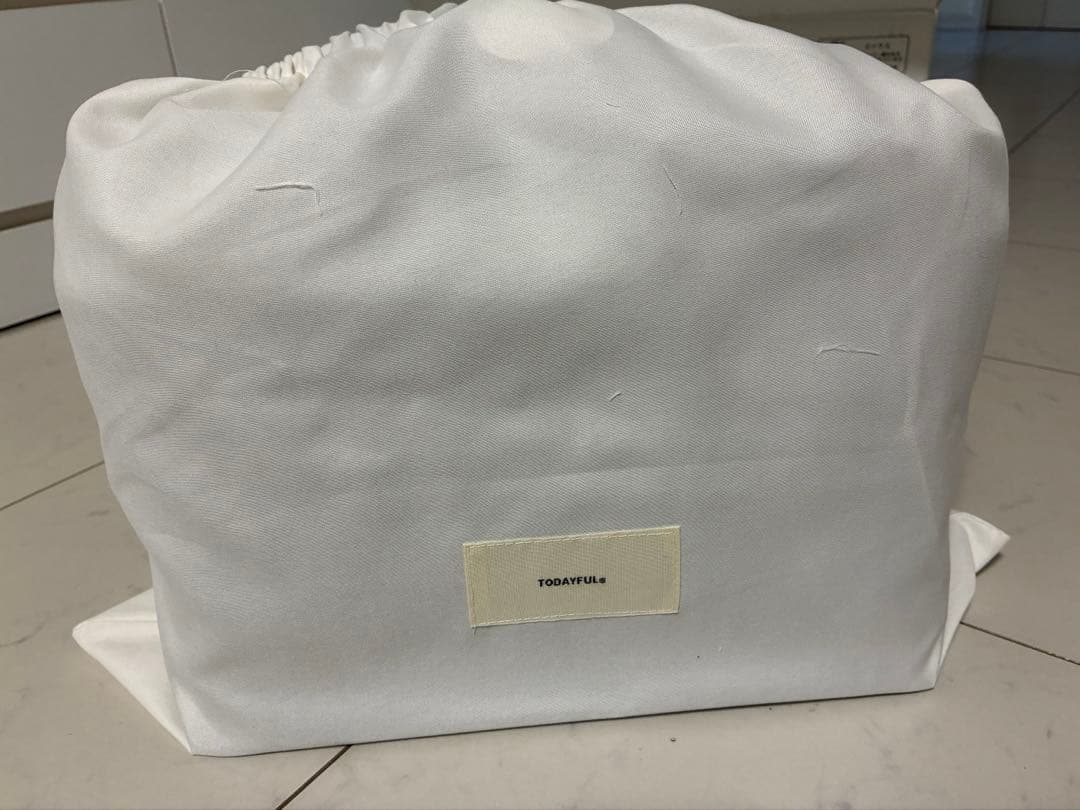 TODAYFUL Useful Leather Bag(M) ブラック