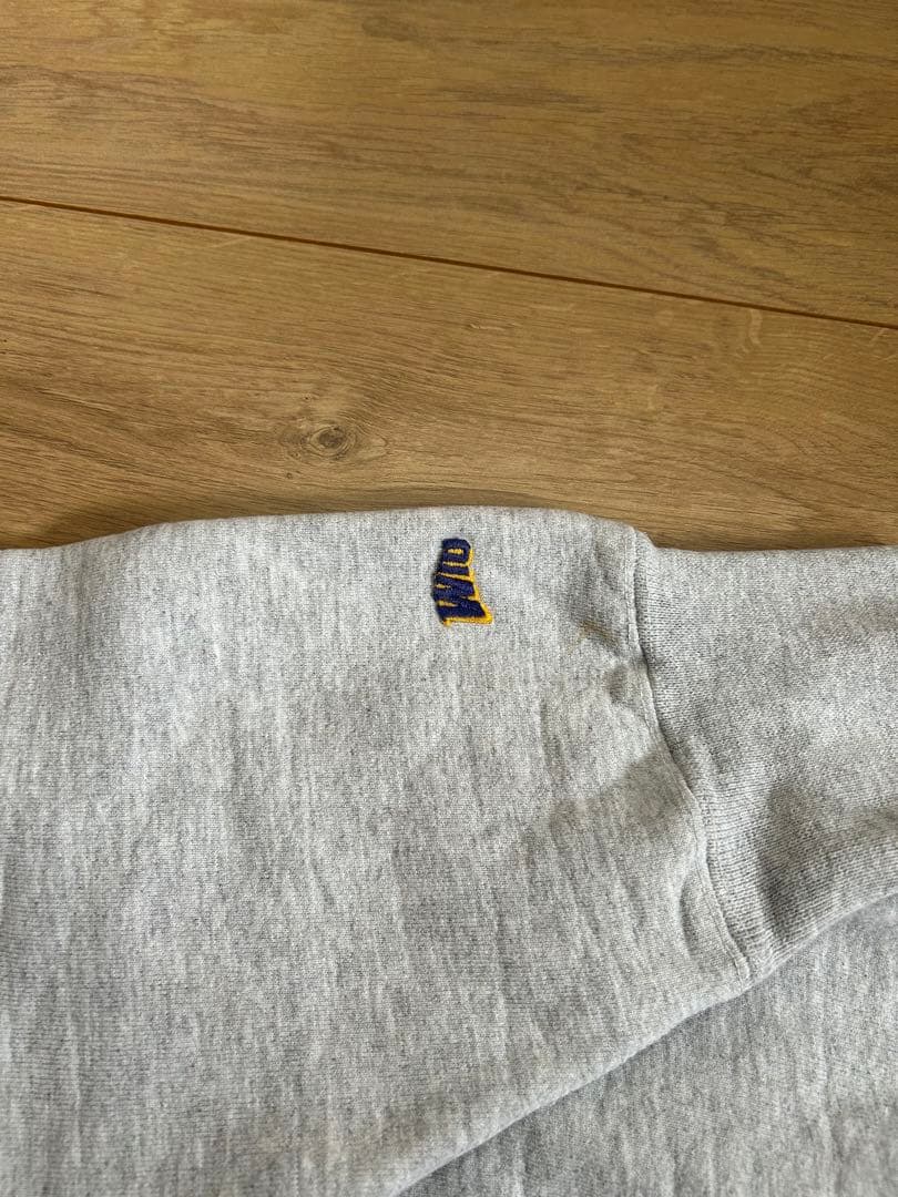 【the cotton exchange】ロゴスウェット オーバーサイズパーカー