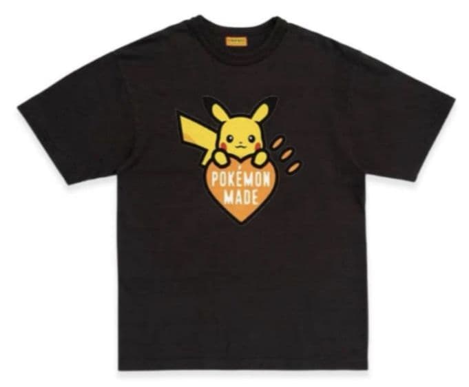 M HUMAN MADE x Pokemon tee Shibuya BLACK
