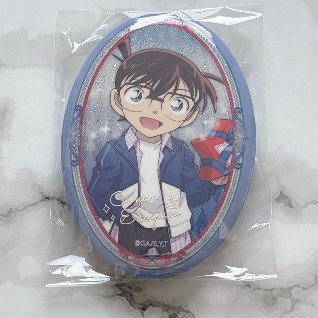 名探偵コナン 中国 缶バッジ gift 江戸川コナン - メルカリ