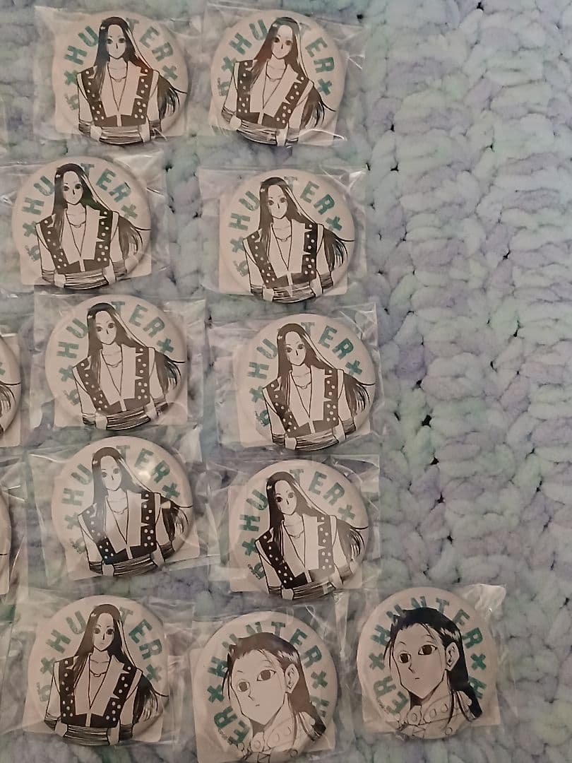 hunter×hunter イルミ オールスター 缶バッジ