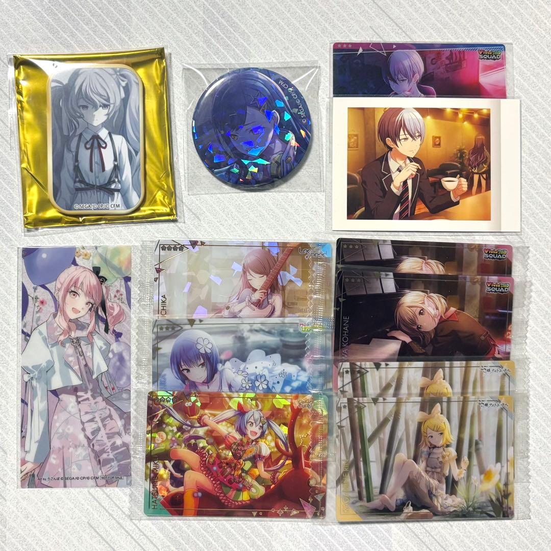プロセカ 缶バッジ ウエハース ぱしゃこれ まとめ売り セット - メルカリ