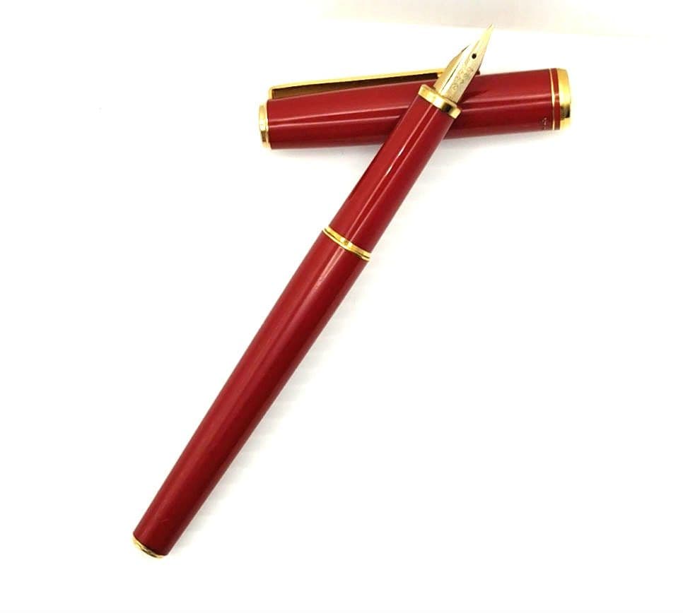 PILOT 万年筆 14K 585 レッド - メルカリ