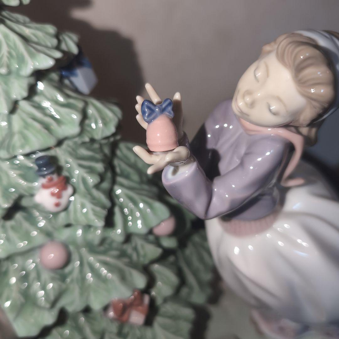 ♥リヤドロ【ツリーを飾ろう！】❤️CHANELノベルティ雪の結晶