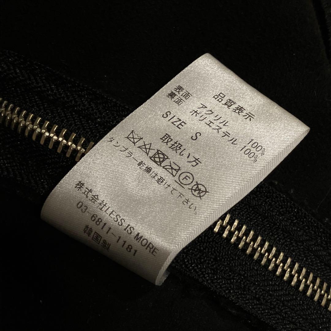 NIL DUE / NIL UN　ACT4　サイドジップボアコート　S