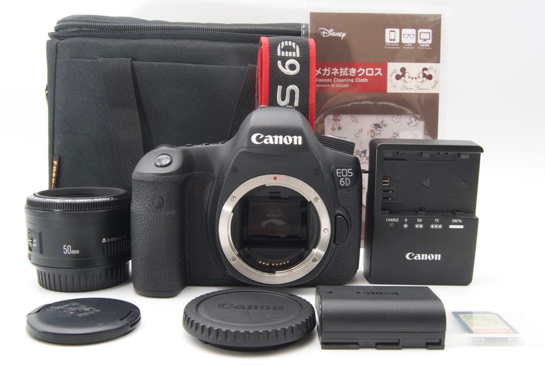 圧倒的描写力】Canon EOS 6D 単焦点レンズキット フルサイズ 美品