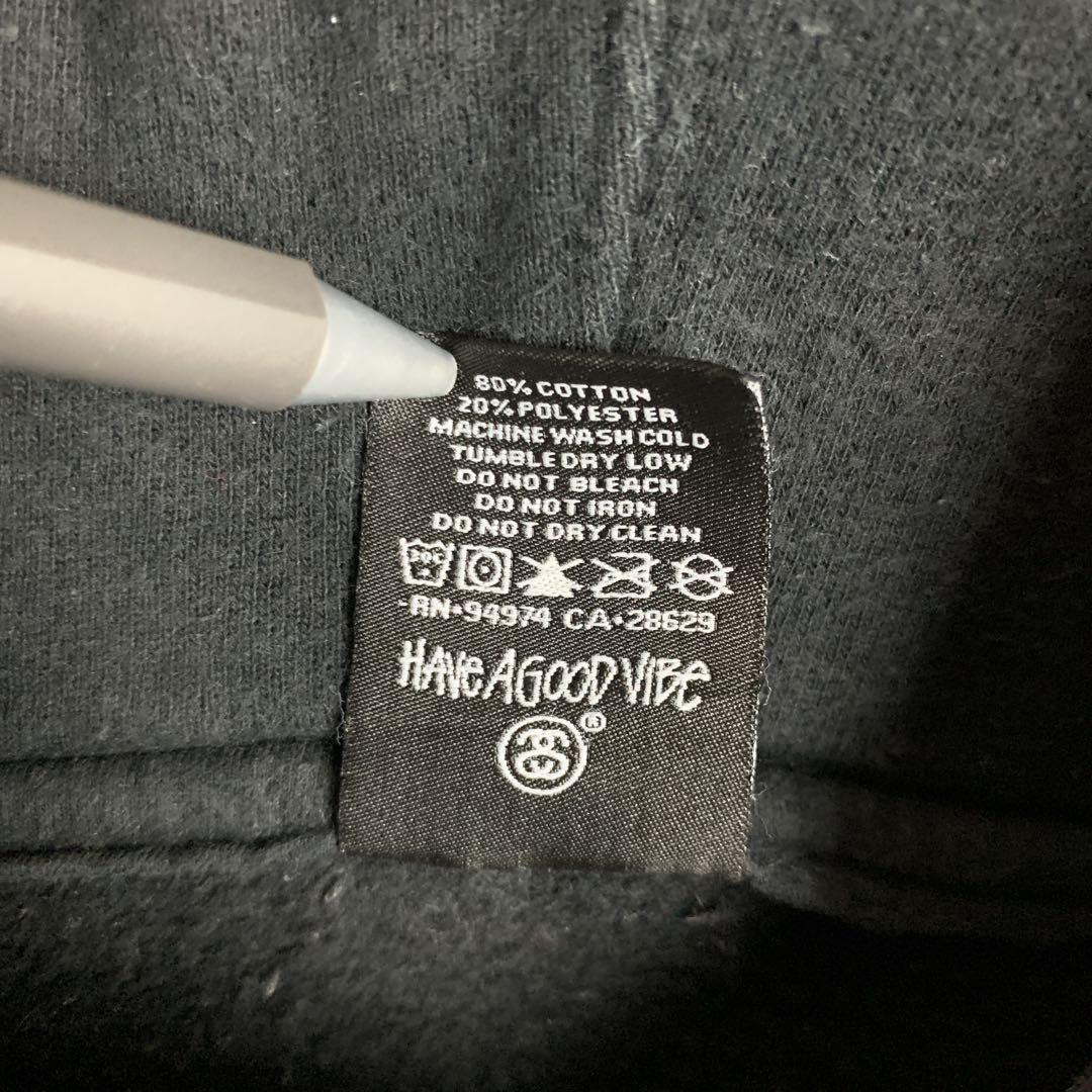 【即完モデル‼︎】【USA製】STUSSY◇ワールドツアー パーカー C806