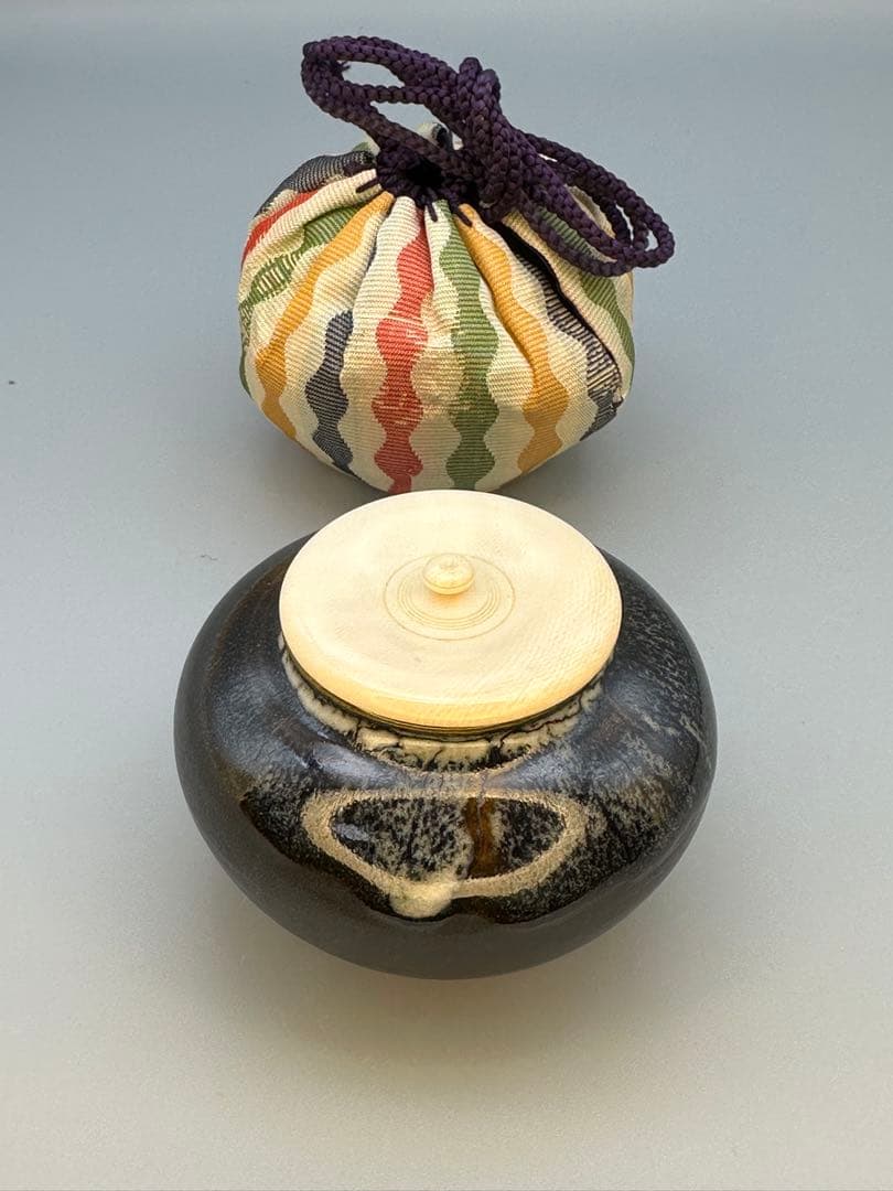 茶道具 茶入 宮川香雲 大海 - メルカリ