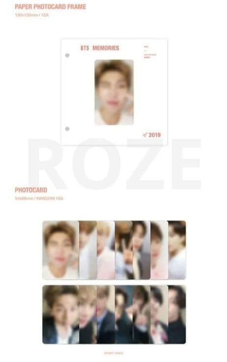 BTS MEMORIES 2019 Blu-ray トレカ グク ジョングク