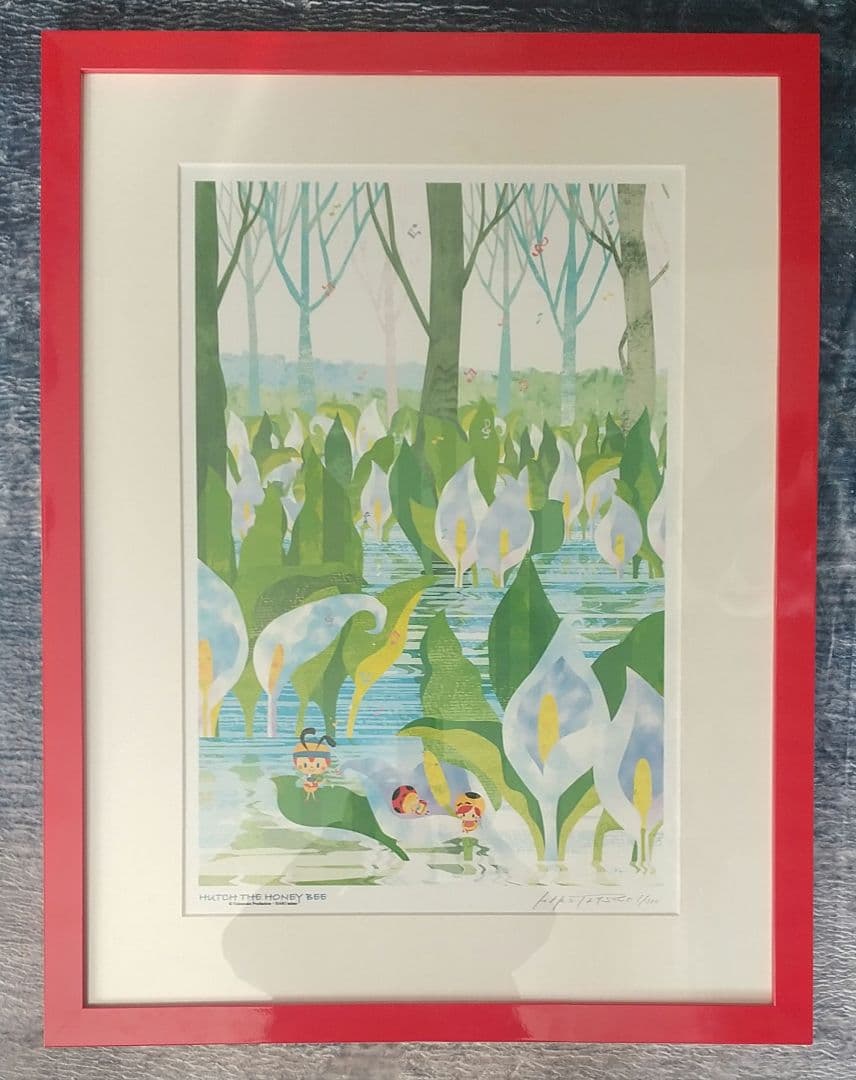 はりたつお 『HUTCH THE HONEY BEE』リトグラフ 版画