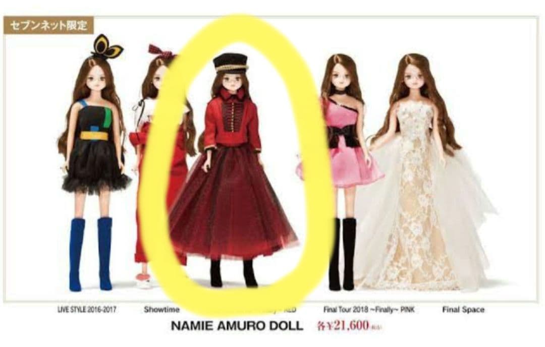 安室奈美恵　ドール　NAMIE AMURO DOLL～Finally～RED
