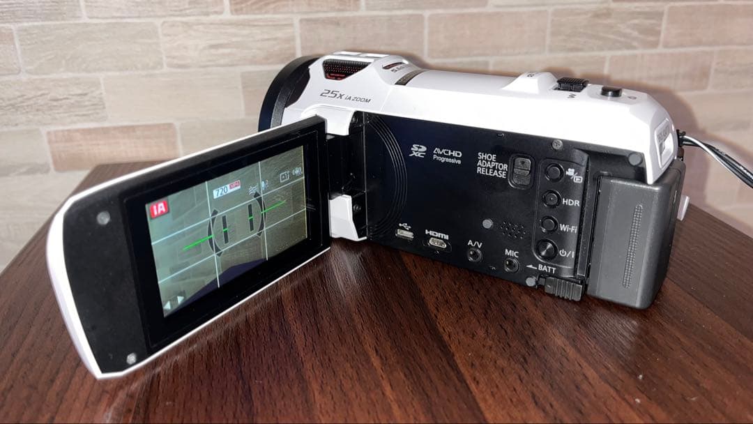 け*ん様 Panasonic 4Kビデオカメラ HC-VX990M-W 25倍ズ