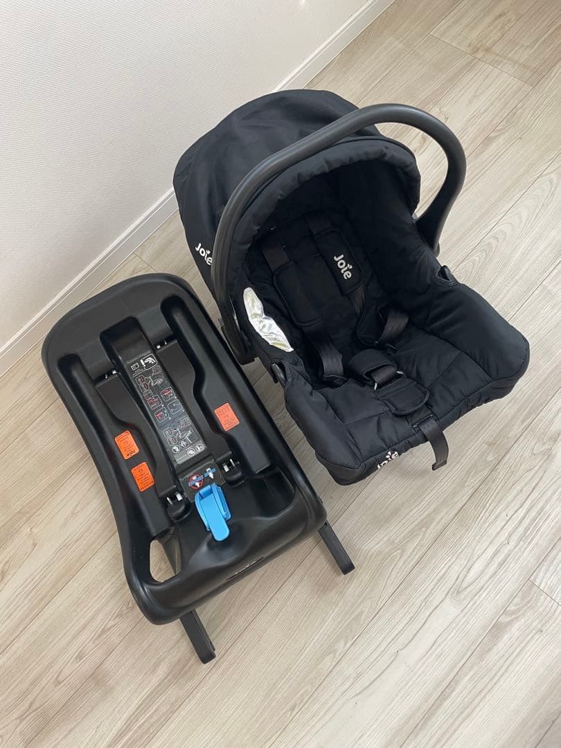Joie ブラック チャイルドシート　トラベルシステム　ISOfix
