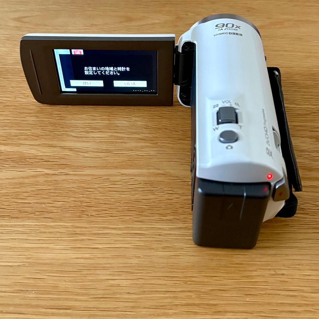 ◆1回使用・美品◆パナソニック ビデオカメラ HC-V480MS ケース オマケ