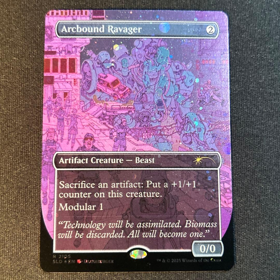 MTG【ギャラクシーFoil】電結の荒廃者/Arcbound Ravager1枚 - メルカリ