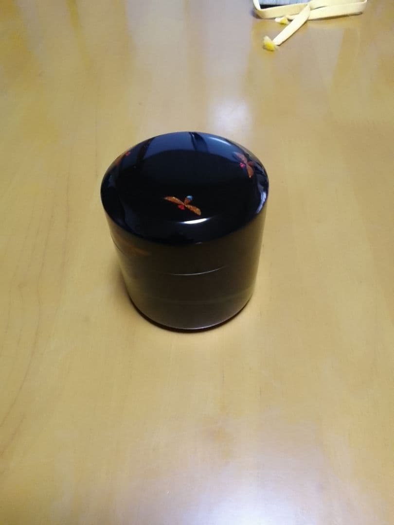 茶入れ 棗 茶道具 中村宗悦 雪吹棗 未使用品 003茶入れ 棗 茶道具 中村