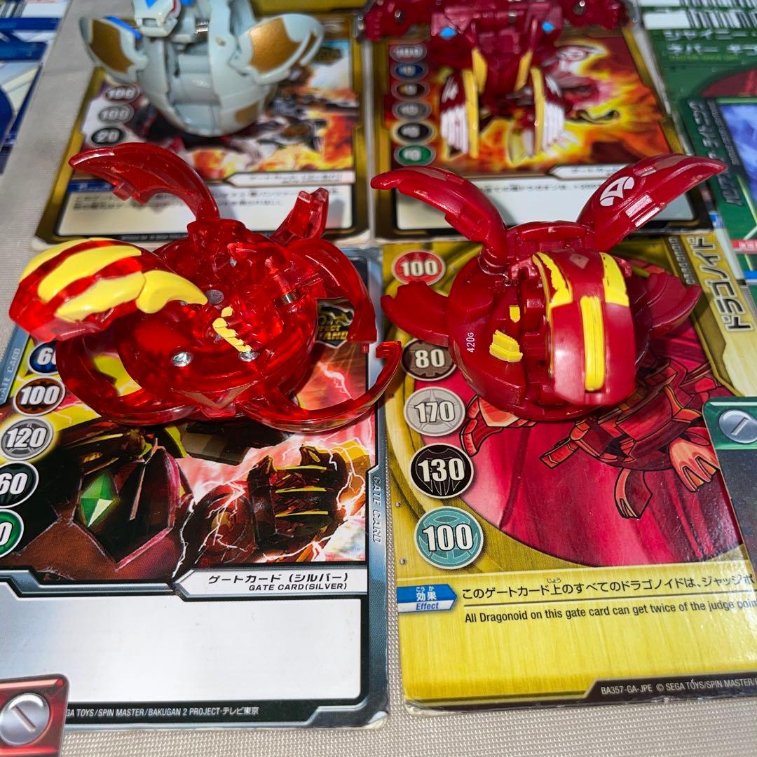 爆丸 火属性 5体セット ドラゴノイド クロスドラゴノイド クリアver