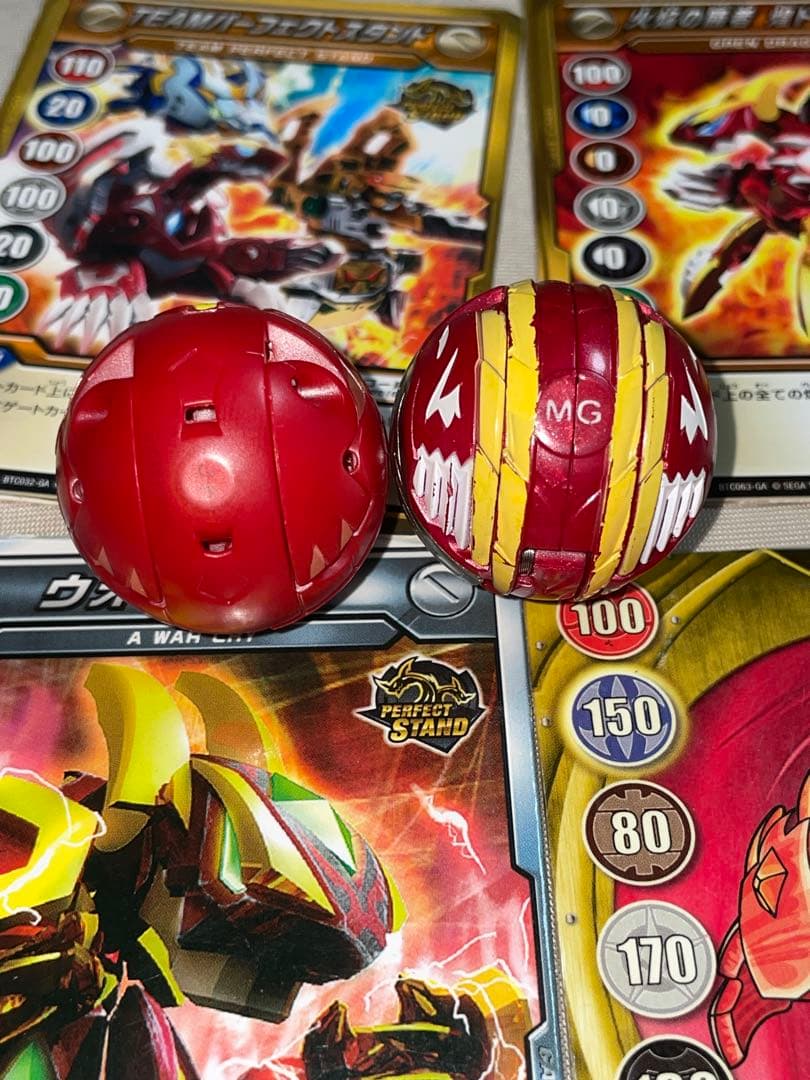 爆丸 火属性 5体セット ドラゴノイド クロスドラゴノイド クリアver