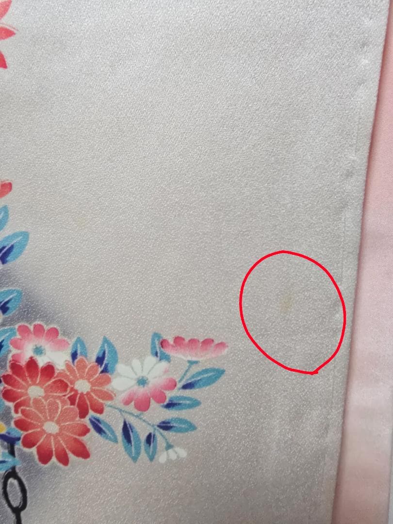 七五三　7歳　正絹　着物　セット　女の子 *c82