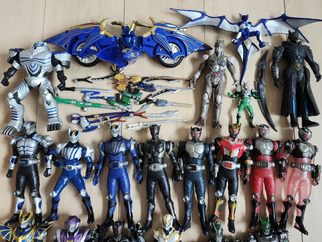 仮面ライダーソフビ フィギュアまとめてセットHardi