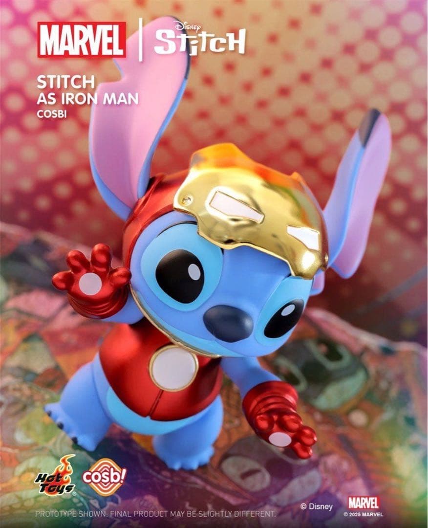 コスビ マーベル×スティッチ8種セット未開封品 即日発送】 cosbi