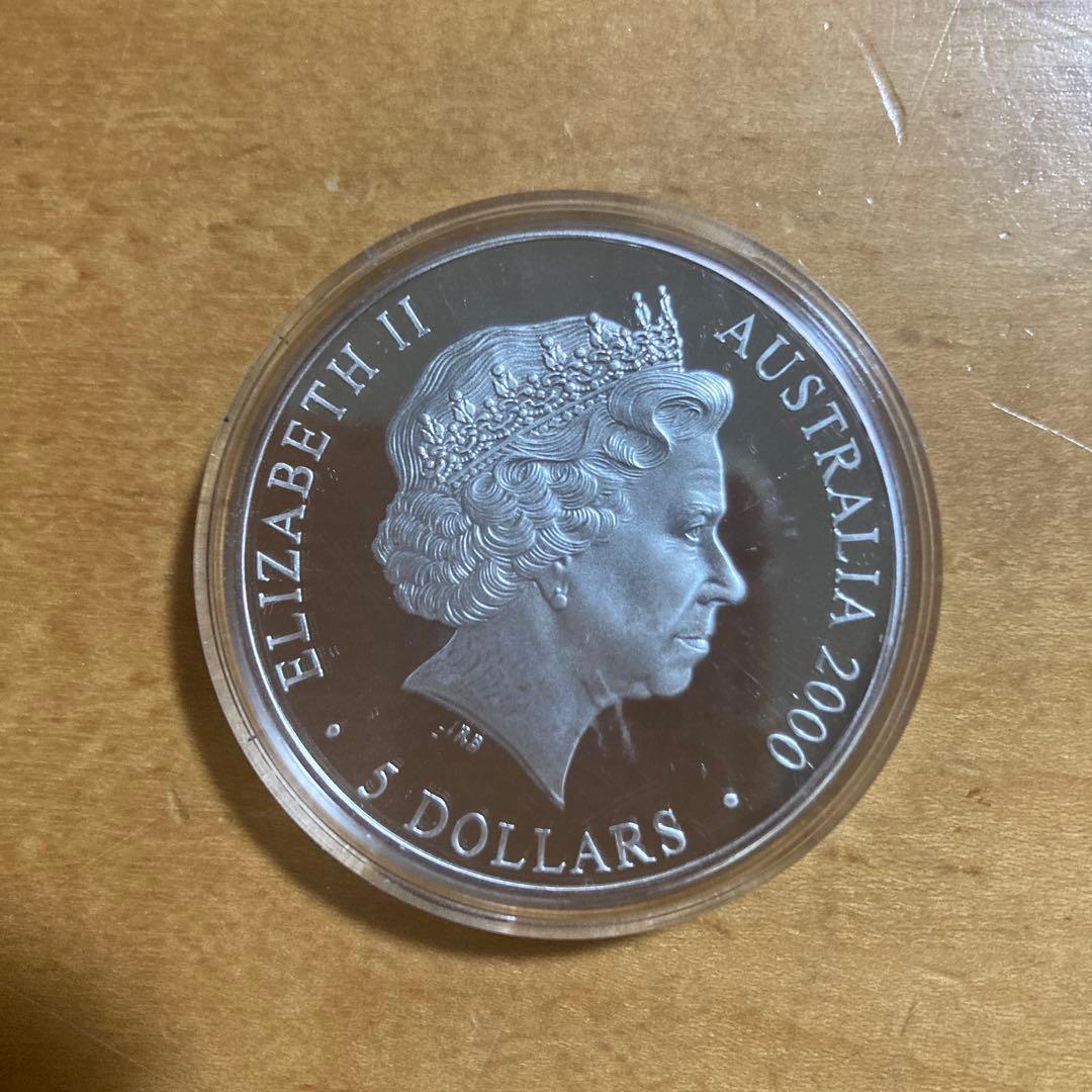 オーストラリア 2000年 シドニーオリンピック 5ドル銀貨 - メルカリ