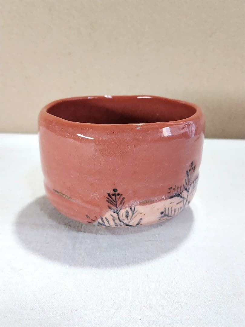 茶道具 赤楽茶碗 桂窯 - メルカリ