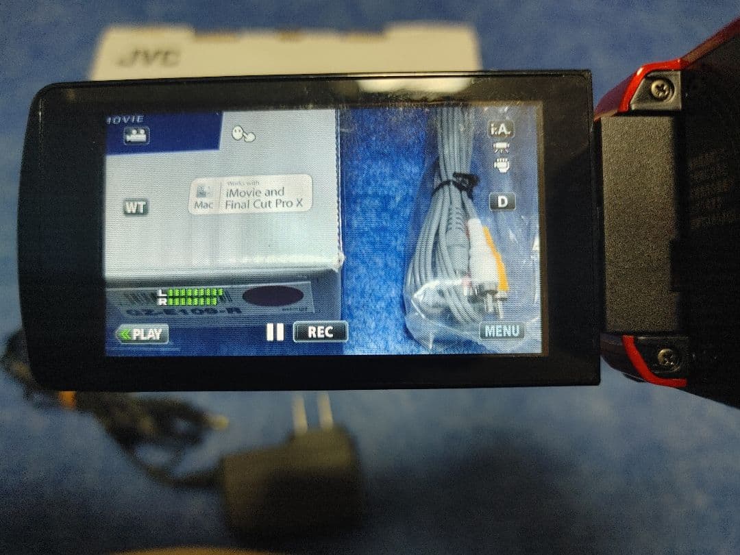 JVC Everio GZ-E109-R フルHDビデオカメラ