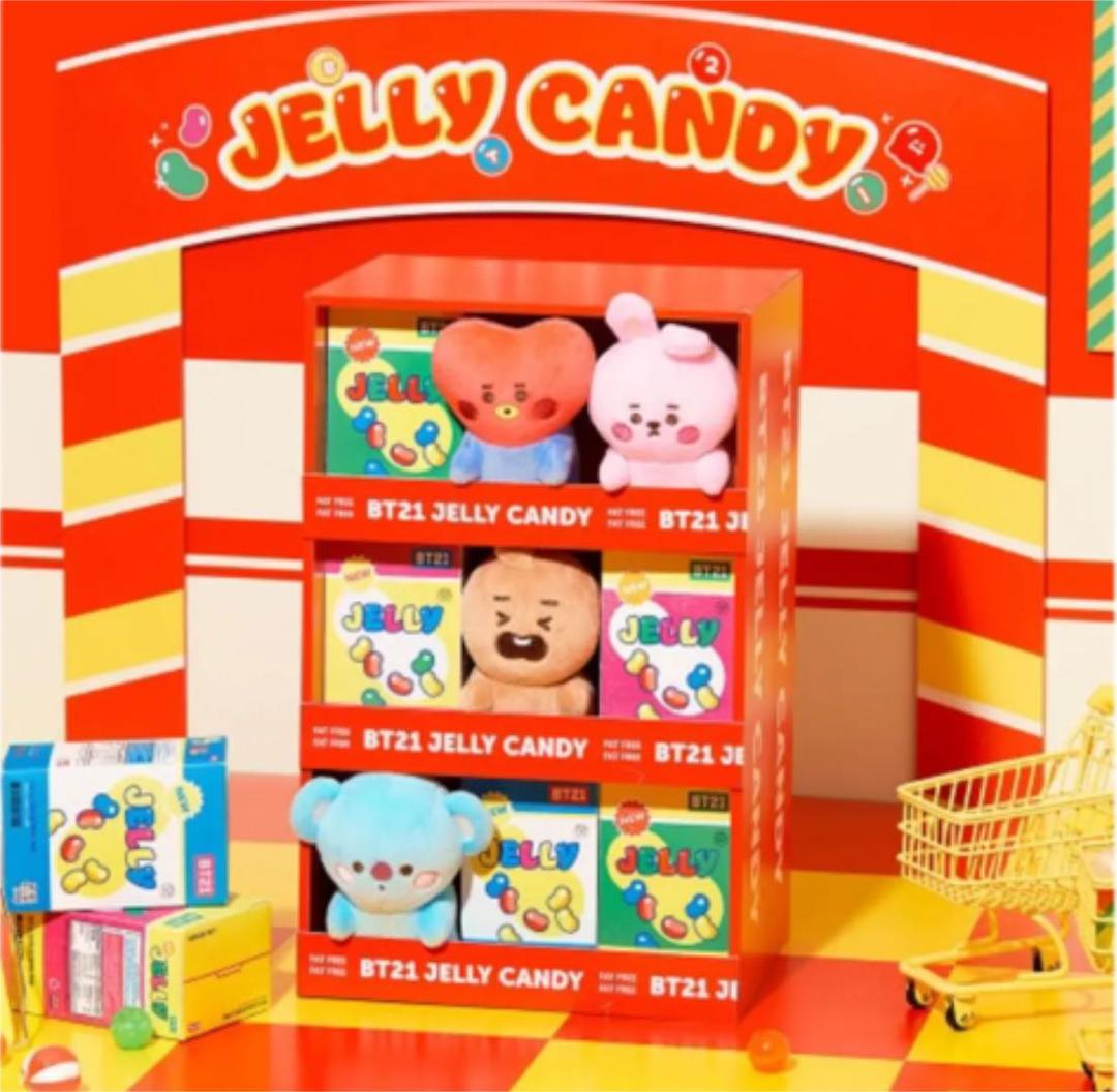 BT21 ゼリーキャンディ ミニぬいぐるみ RJ jelly candy - メルカリ