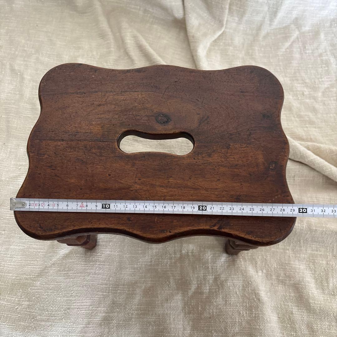 フランスアンティーク 腰掛け 花台