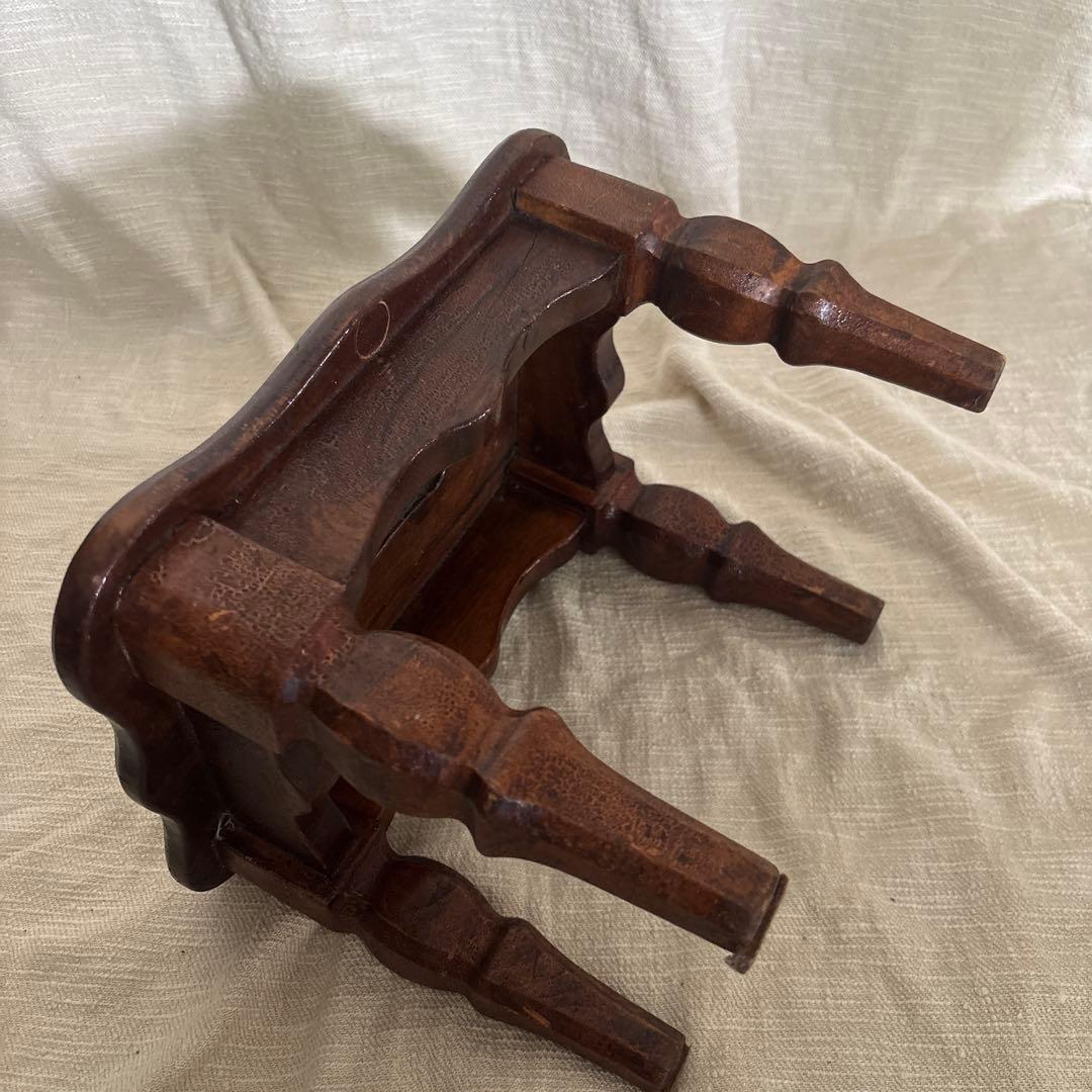 フランスアンティーク 腰掛け 花台