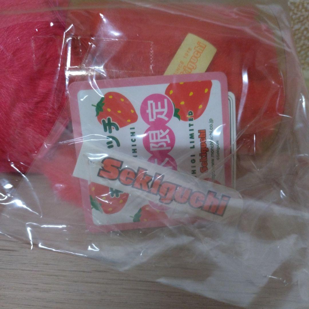 レア★栃木限定　いちごモンチッチ　いちご頭　Sekiguchi