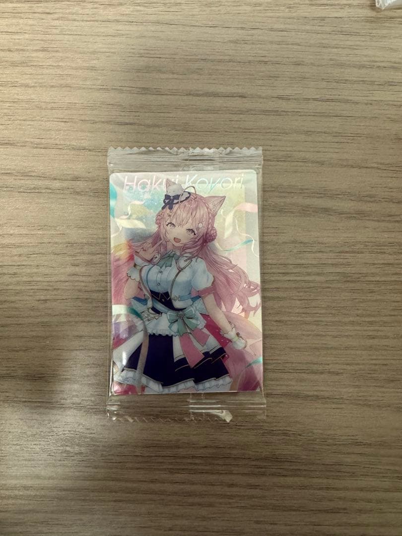 博衣こより新衣装記念2025(ぬいぐるみ無し・直筆メッセージ入りチェキ