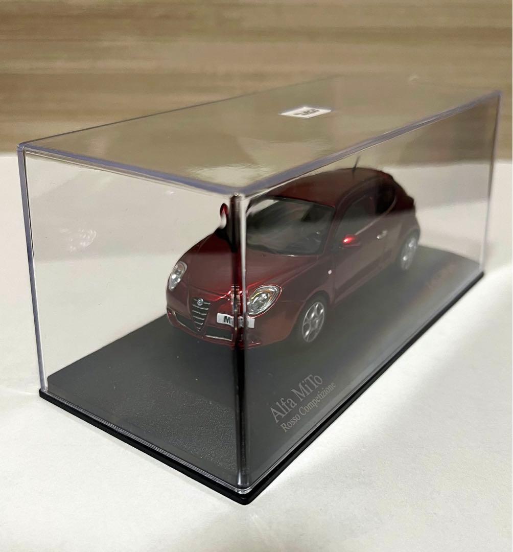 ミニチャンプス 1/43 アルファロメオ ミト 2009 レッド・メタリック