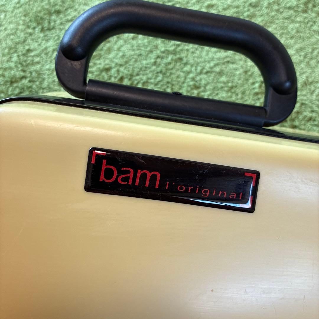 bam バイオリンケース　浅黄色